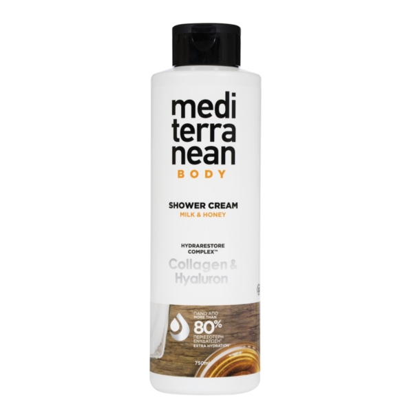 MEDITERRANEAN shower cream MILK & HONEY 750 ml