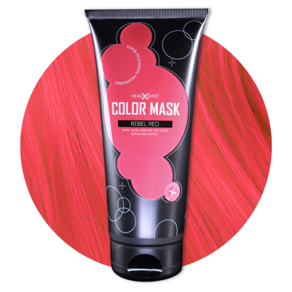 HEADSHOT Color Mask Rebel Red 200 ml